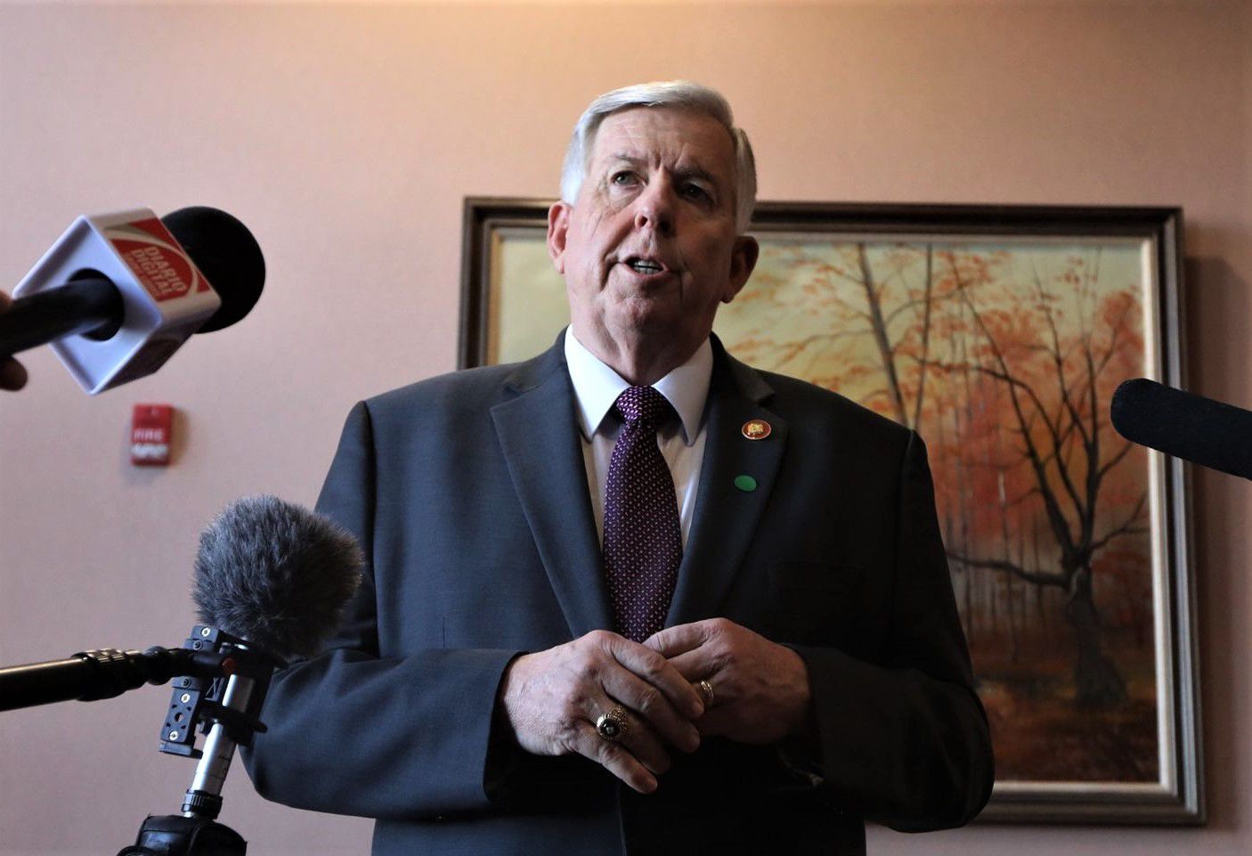 Parson’s overseas trade mission includes spouses, lawmakers and business leaders